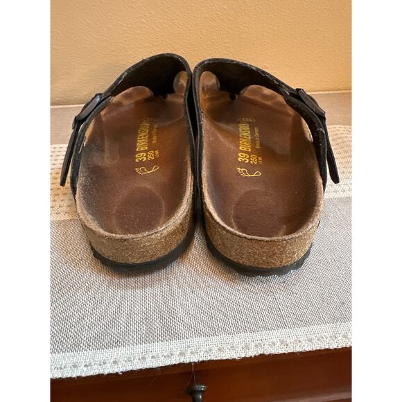 Birkenstock Gizeh Birko-Flor Black Size 39 Lightly used condition - Picture 4 of 7